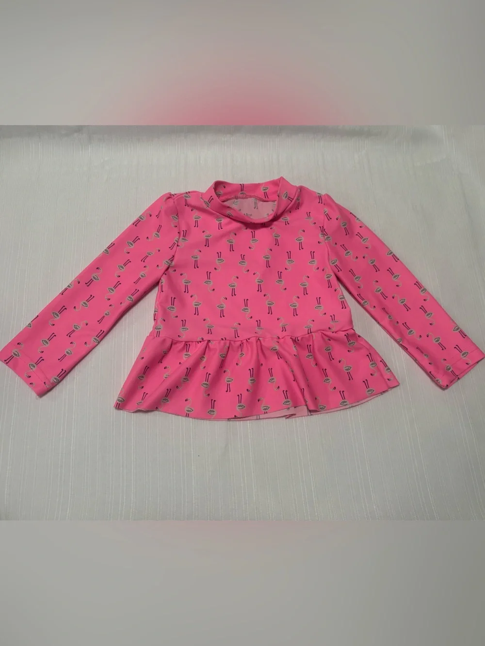 Carter’s 12M Pink Flamingo Swim Top Only